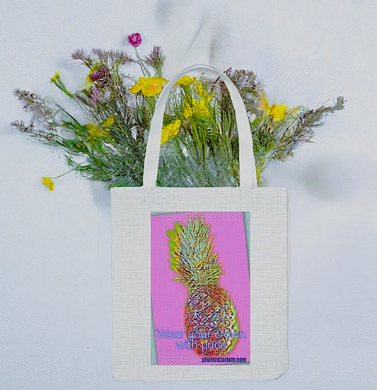 Pineapple Crown Tote Bag